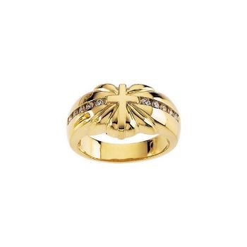 Picture of 14K Gold Cross Ring Mounting