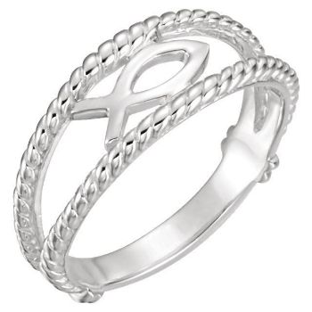 Picture of Ichthus (Fish) Chastity Ring