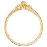 Picture of 14K Gold Angel Chastity Ring Size 7 with Packaging