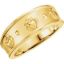 Picture of 14K Gold 8mm Ladies Claddagh Band