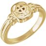 Picture of 14K Gold Celtic Cross Ring