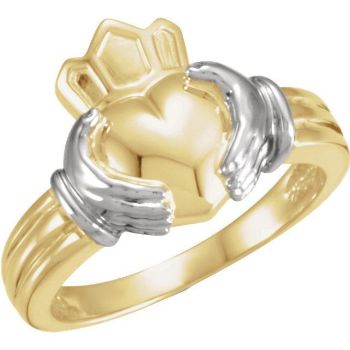 Picture of 14K Gold Ladies Claddagh Ring