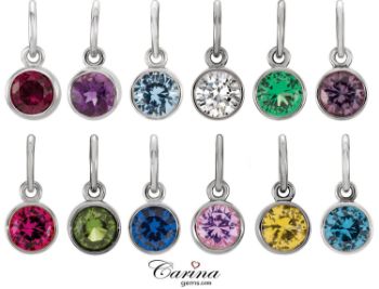 Picture of Posh Birthstone Charms