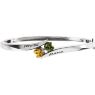 Picture of Heart To Heart Engravable Bangle Bracelet