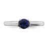 Picture of Silver Natural Blue Lapis Lazuli Stone Ring