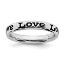 Picture of Sterling Silver Stackable Love Ring