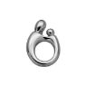 Picture of Large Mother Child Pendant 14K White Gold