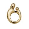 Picture of Large Mother Child Pendant 14K Yellow Gold