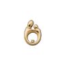 Picture of Small Mother Child Diamond Pendant 14K Yellow Gold