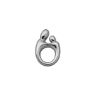 Picture of Small Mother Child Pendant 14K White Gold